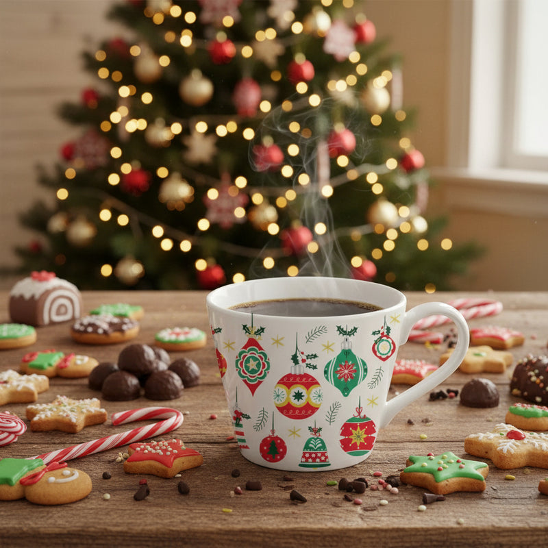 Dexam 370ml Mug - Baubles