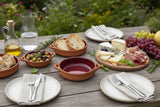 Dexam Sintra Large Glazed Terracotta Tapas Dish - Berry