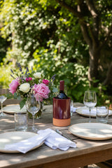 Dexam Sintra Glazed Terracotta Wine Cooler - Berry