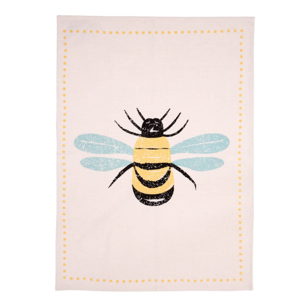 Dexam Bees Knees 100% Cotton Tea Towels - Pack of 2