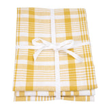 Dexam Love Colour Set of 3 Extra Large Tea Towels - Ochre