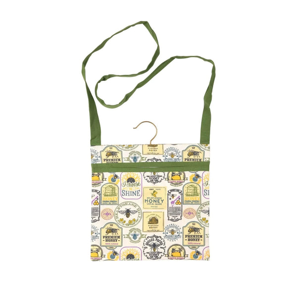 Dexam Honey Pot Cotton Peg Bag - Yellow