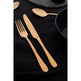 Grunwerg Windsor Stainless Steel 16-Piece Cutlery Set - Copper Finish