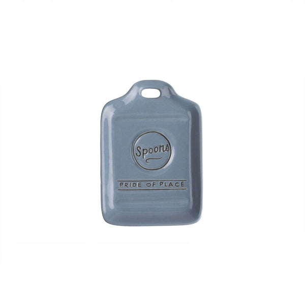Pride of Place Vintage Ceramic Spoon Rest - Blue