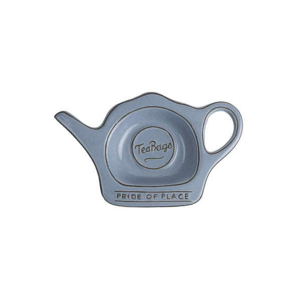Pride of Place Vintage Ceramic Tea Bag Tidy - Blue