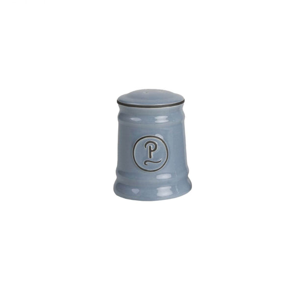 Pride of Place Vintage Ceramic Pepper Shaker - Blue