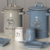 Pride of Place Vintage Ceramic Salt Shaker - Blue