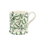Emma Bridgewater Half Pint Mug - D.A.D Green
