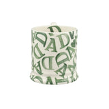 Emma Bridgewater Half Pint Mug - D.A.D Green