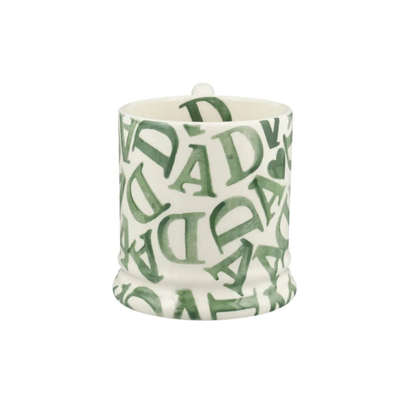 Emma Bridgewater Half Pint Mug - D.A.D Green