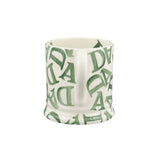 Emma Bridgewater Half Pint Mug - D.A.D Green