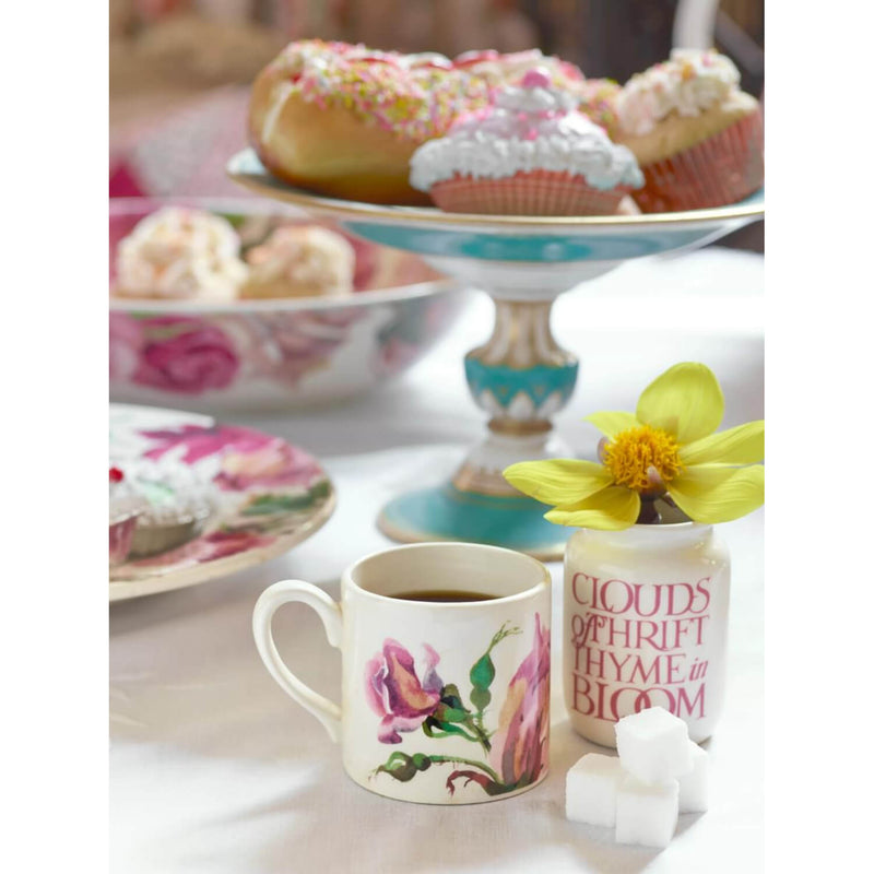 Emma Bridgewater Set Of 2 Half Pint Mugs - Roses All My Life