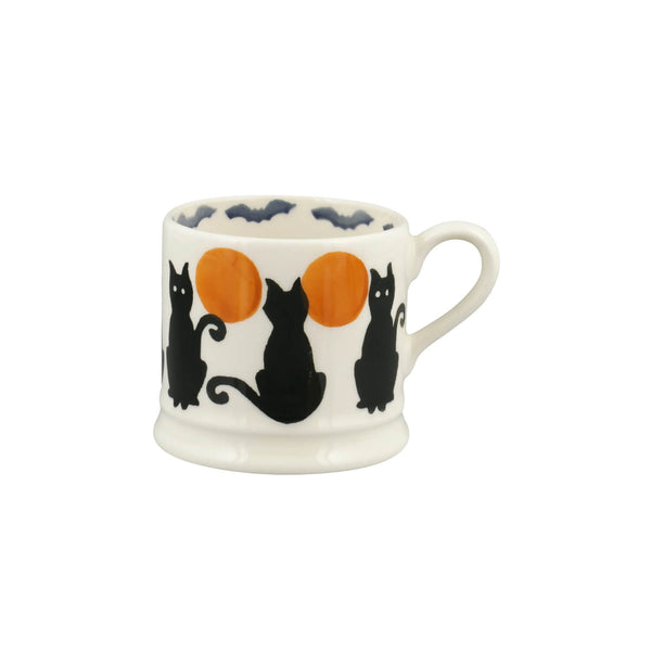 Emma Bridgewater The Wise Witches 175ml Small Mug - Black Cats