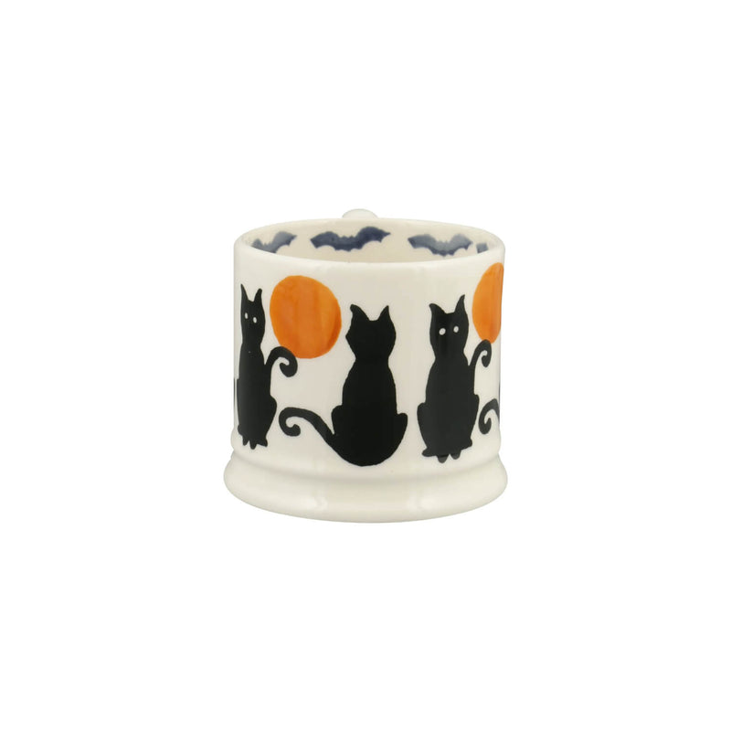 Emma Bridgewater The Wise Witches 175ml Small Mug - Black Cats
