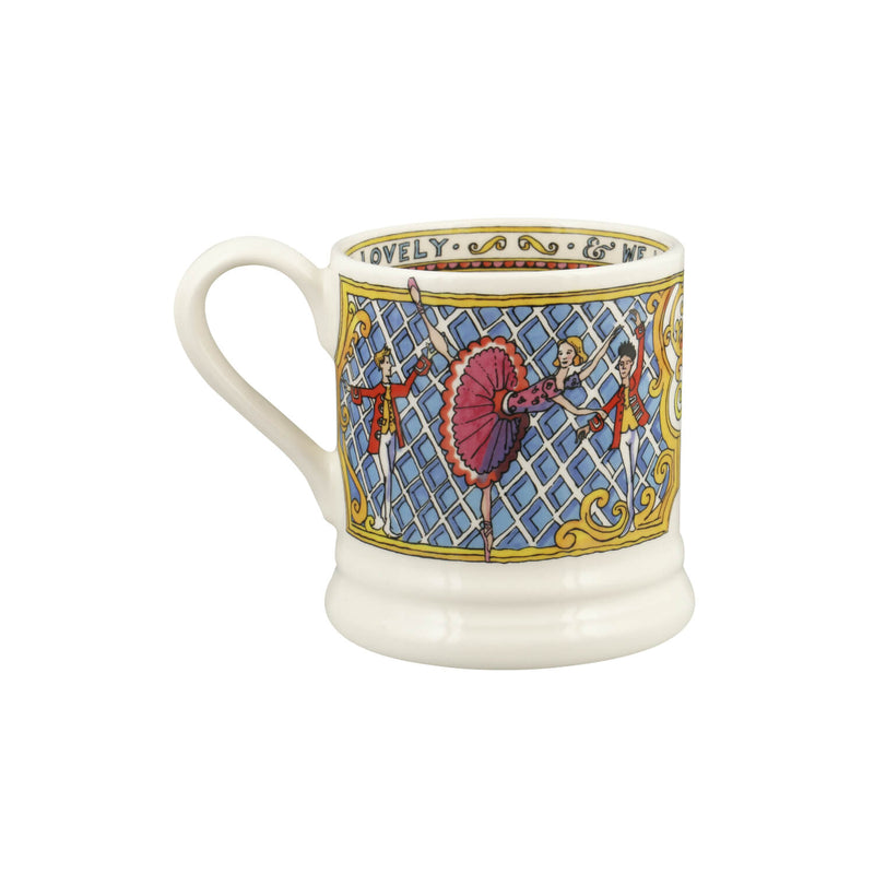 Emma Bridgewater Festive Half Pint Mug - Ballet