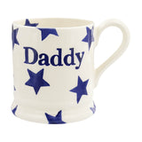 Emma Bridgewater Blue Star Half Pint Mug - Daddy