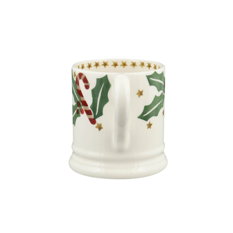 Emma Bridgewater Festive Half Pint Mug - Candy Canes