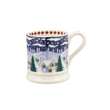 Emma Bridgewater Festive Half Pint Mug - Christmas Icons - Winter Village