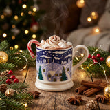 Emma Bridgewater Festive Half Pint Mug - Christmas Icons - Winter Village