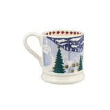 Emma Bridgewater Festive Half Pint Mug - Christmas Icons - Winter Village