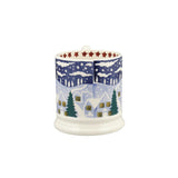 Emma Bridgewater Festive Half Pint Mug - Christmas Icons - Winter Village