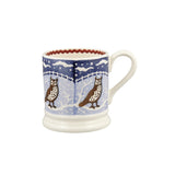 Emma Bridgewater Festive Half Pint Mug - Christmas Icons - Owl
