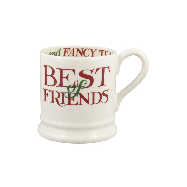 Emma Bridgewater Festive Half Pint Mug - Christmas Toast of Best Friends