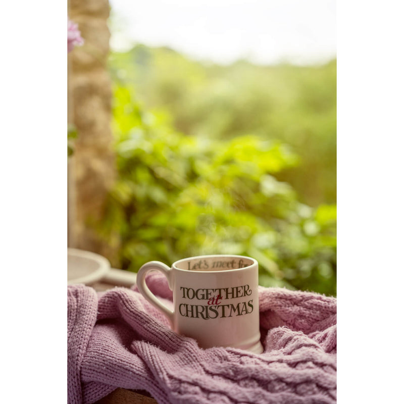 Emma Bridgewater Festive Half Pint Mug - Christmas Toast of Best Friends