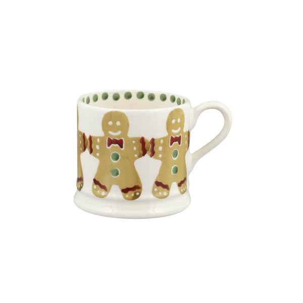 Emma Bridgewater 175ml Small Festive Mug - Gingerbread