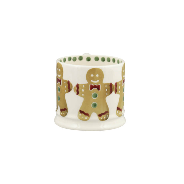 Emma Bridgewater 175ml Small Festive Mug - Gingerbread