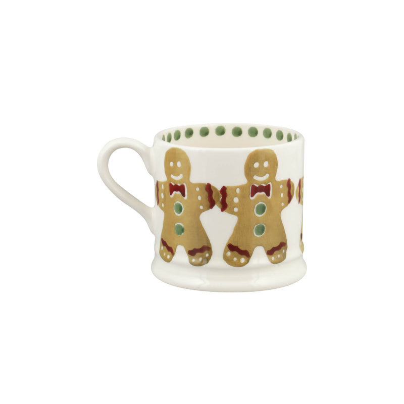 Emma Bridgewater 175ml Small Festive Mug - Gingerbread
