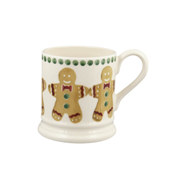 Emma Bridgewater Festive Half Pint Mug - Gingerbread