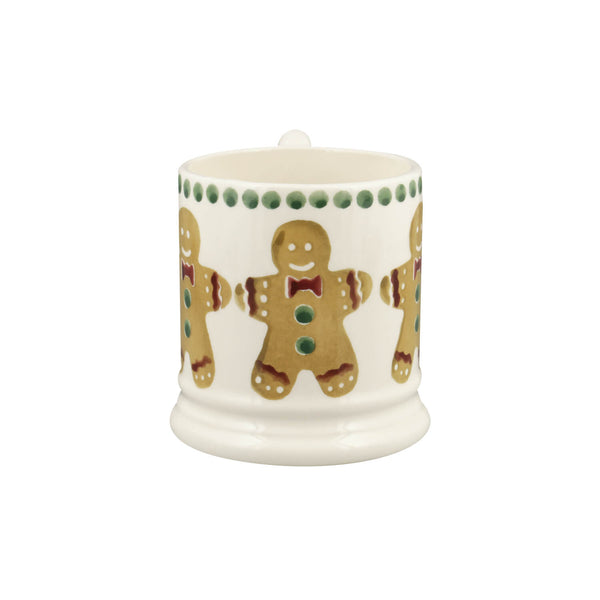 Emma Bridgewater Festive Half Pint Mug - Gingerbread