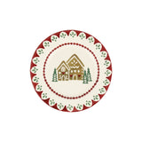 Emma Bridgewater Christmas 16cm Small Side Plate - Gingerbread House
