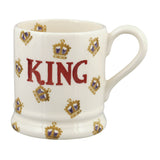 Emma Bridgewater Crowns Half Pint Mug - King