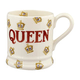 Emma Bridgewater Crowns Half Pint Mug - Queen