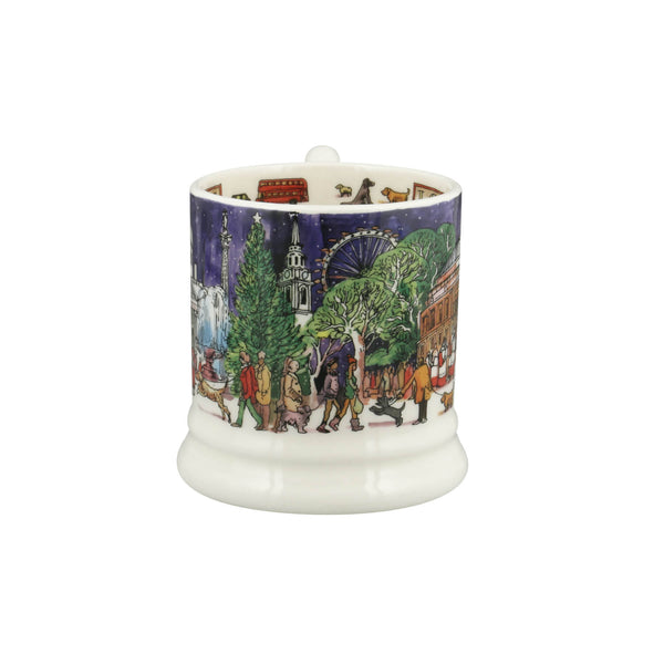 Emma Bridgewater Festive Half Pint Mug - London at Christmas