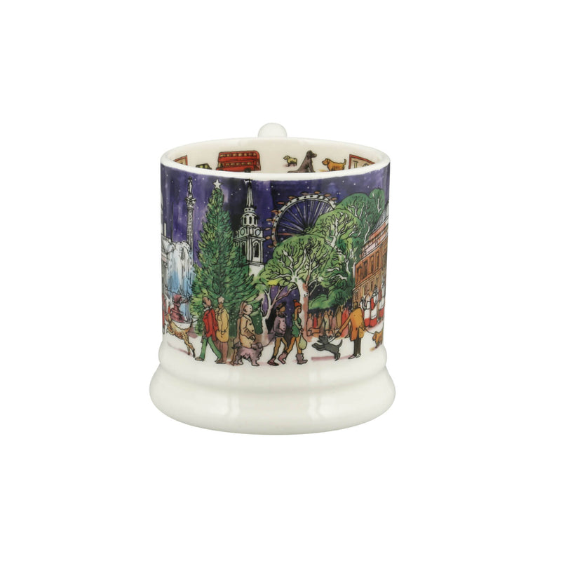 Emma Bridgewater Festive Half Pint Mug - London at Christmas