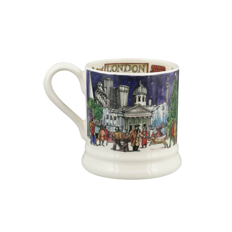 Emma Bridgewater Festive Half Pint Mug - London at Christmas