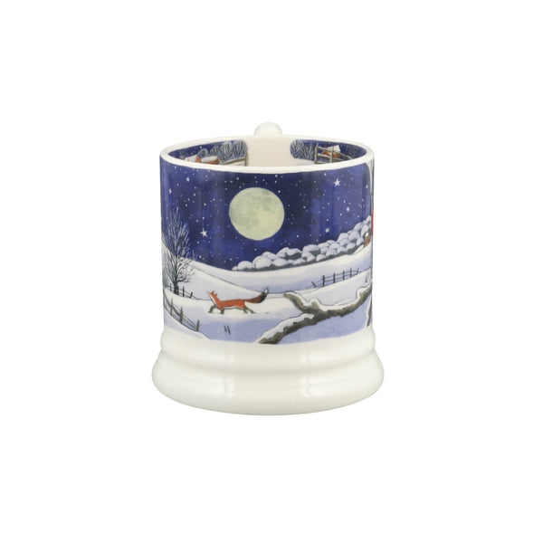 Emma Bridgewater Festive Half Pint Mug - Midnight Robin