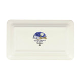 Emma Bridgewater Earthenware Medium Oblong Plate - Midnight Hare