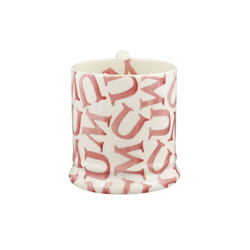 Emma Bridgewater Half Pint Mug - M.U.M Pink