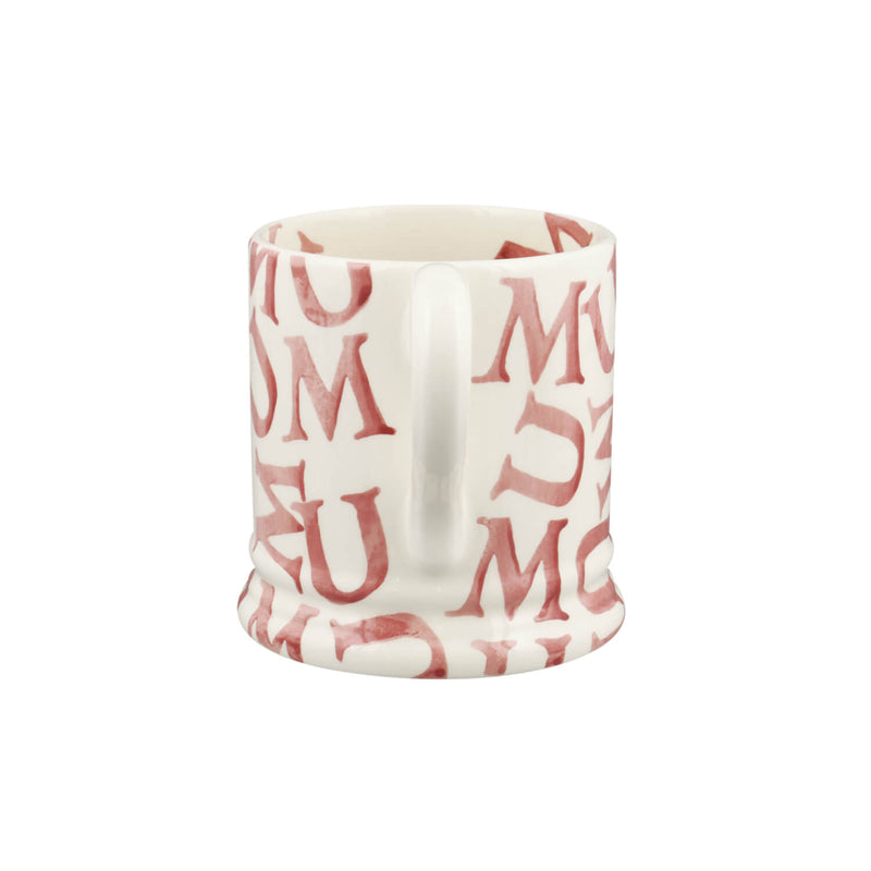 Emma Bridgewater Half Pint Mug - M.U.M Pink