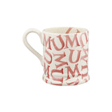Emma Bridgewater Half Pint Mug - M.U.M Pink