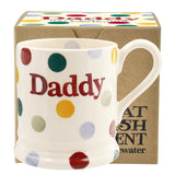 Emma Bridgewater Polka Dot Half Pint Mug - Daddy