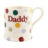 Emma Bridgewater Polka Dot Half Pint Mug - Daddy