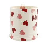 Emma Bridgewater Pink Hearts Half Pint Mug - Mummy