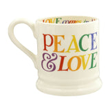 Emma Bridgewater Rainbow Toast Half Pint Mug - Love Is Love