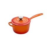 Le Creuset Signature Cast Iron 3 Piece Saucepan Set - Volcanic