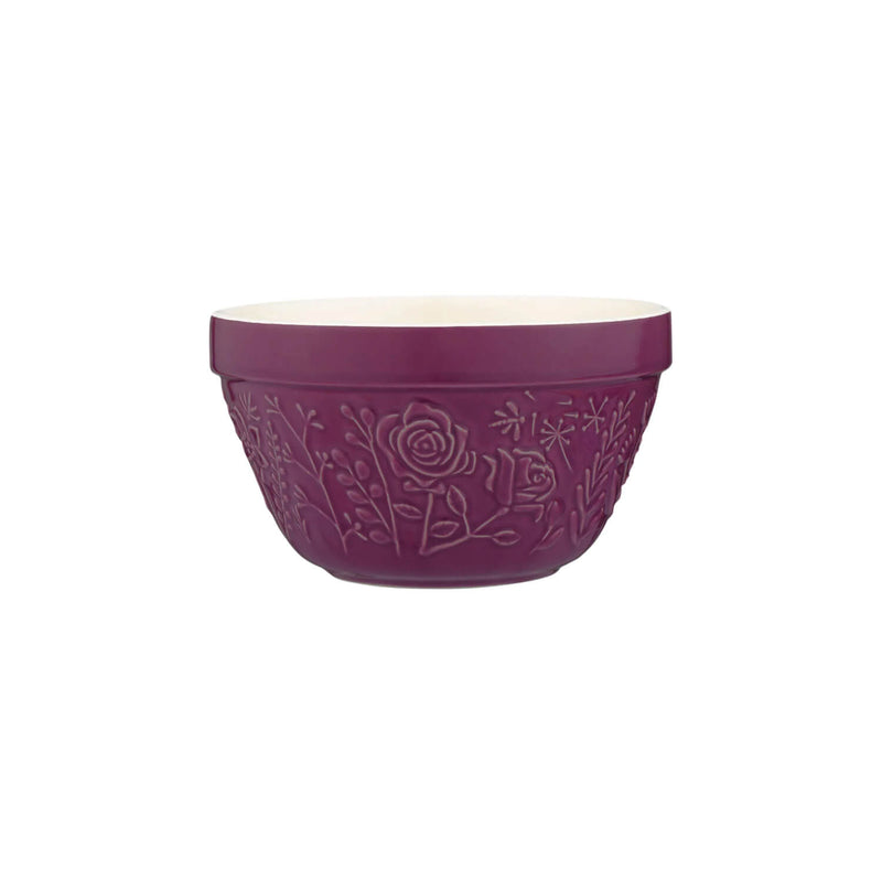 Mason Cash S36 16cm In The Meadow Pudding Bason - Deep Red